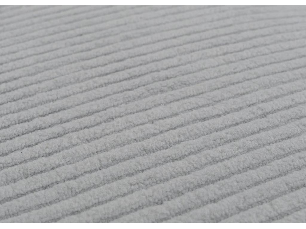 Lot de 4 chaises de salle à manger dossier haut en tissu velours imprimé gris clair pieds foncés 04 0007521 MBJV94354