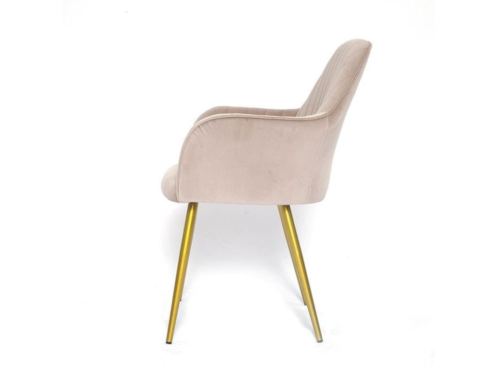 Chaise De Salle À Manger Velours Pied Or Skull - Couleurs - Decohaute UEGY18973