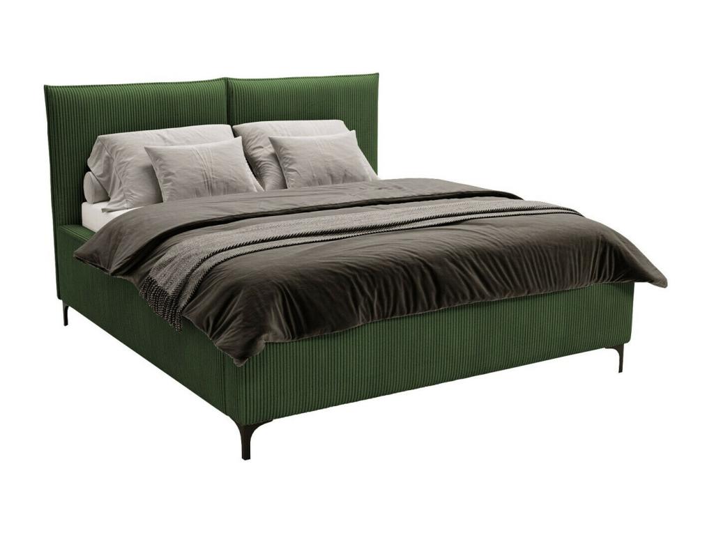 Lit Decohaute 113 Unique Vert 120x200 Tapisserie Sommier à Decohaute 140x214x108cm UHGW94670