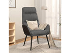 Fauteuil de relaxation Gris clair Tissu KTNO70066