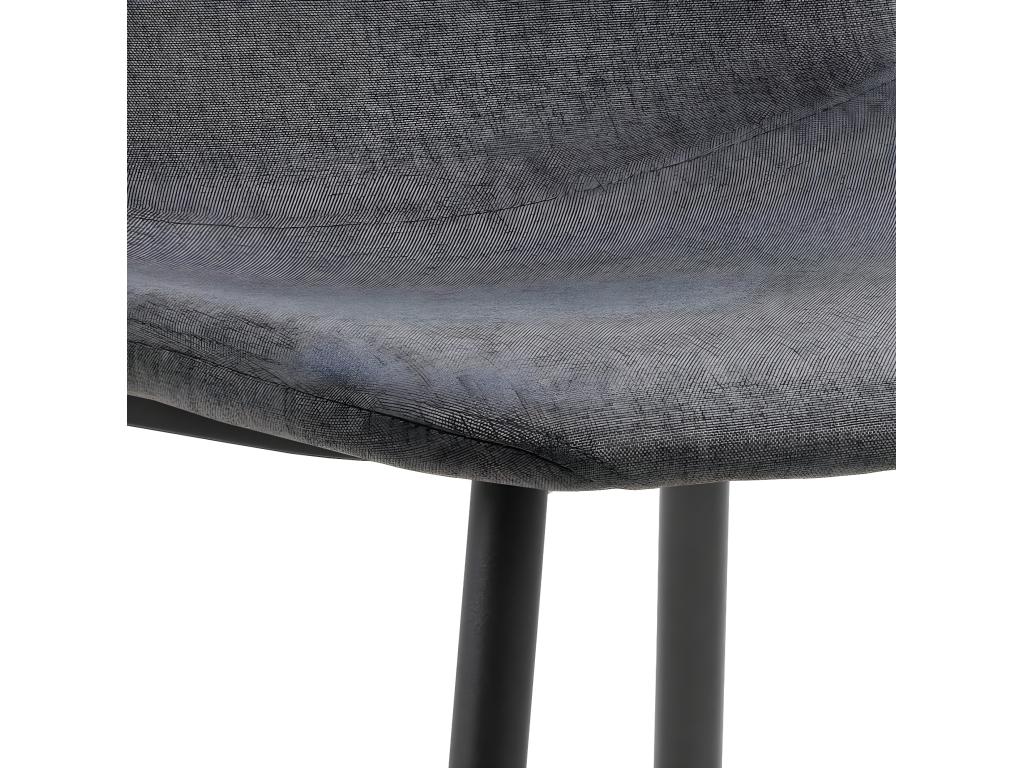 Chaise de salle à manger Domopure gris. INHX22792