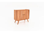 RETRO - Commode en bois massif de cœur de hêtre finition à l'huile naturelle UFSL96304