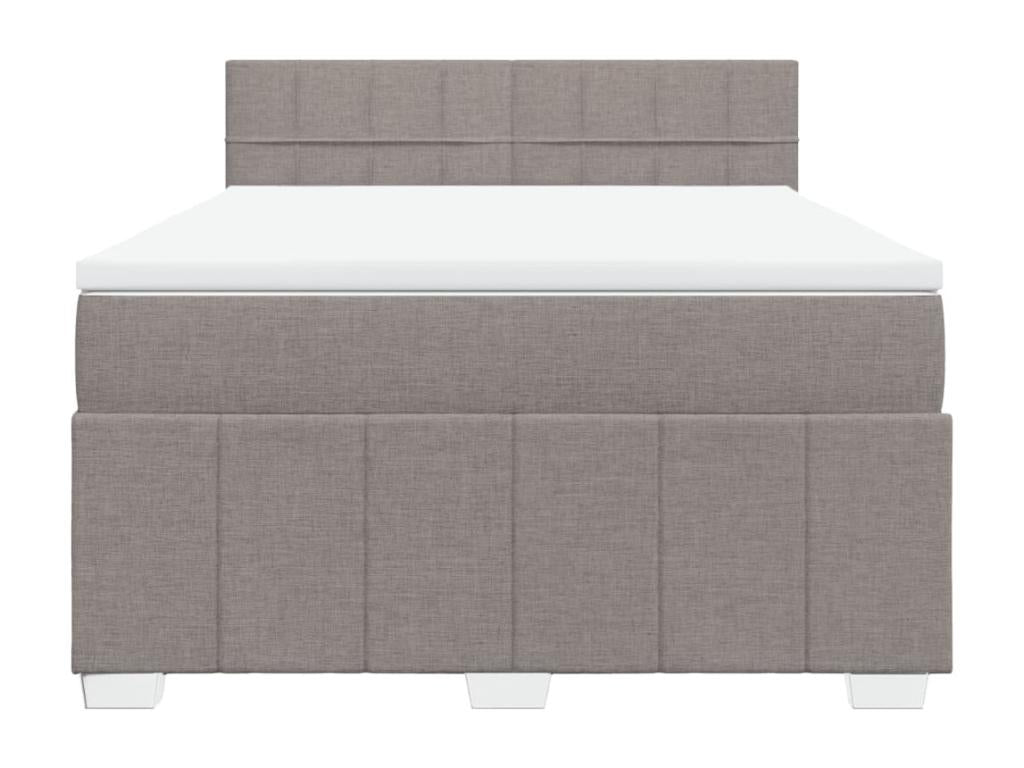 Sommier à Decohaute de lit avec matelas Decohaute 140x190 cm Tissu DEDA44080
