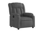 Fauteuil inclinable électrique Gris foncé Tissu ZEDV61364