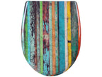 Abattant WC siège de multicolore 45,5x37,1x37,1 cm 19 0000713 IHVL72915