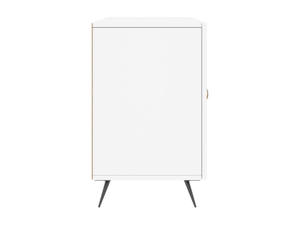 Buffet blanc 100x36x60 cm bois d'ingénierie KRVM47527