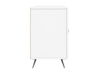 Buffet blanc 100x36x60 cm bois d'ingénierie KRVM47527