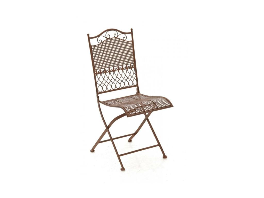 Chaises de jardin - Métal / Fer galvanisé - Marron antique - Decohaute CZRN30533