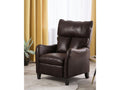 Fauteuil Decohaute Cuir PU Marron foncé JNZW22254