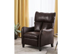 Fauteuil Decohaute Cuir PU Marron foncé JNZW22254