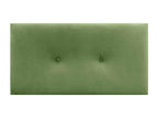 Domopure Tête de Lit Velours Lisse avec Boutons 95x50 Lits 80/90 - Vert Domopure MGLV97846