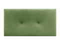 Domopure Tête de Lit Velours Lisse avec Boutons 110x50 Lits 105 - Vert Domopure KTFB28648