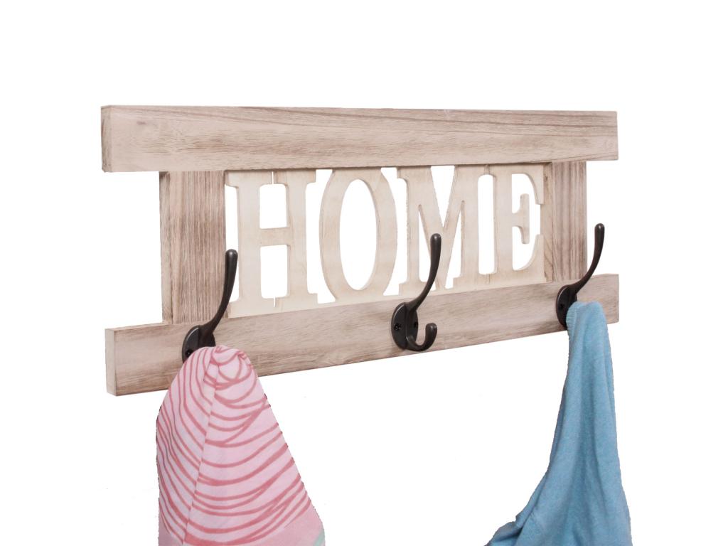 Portemanteau Decohaute-C60 Home 55x21cm - brun nature Decohaute FMWH35406