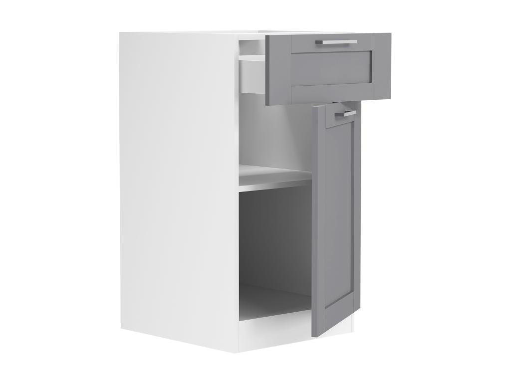 Decohaute Armoire de cuisine Largeur 40 cm Tiroir Meuble bas Cuisine Meubles de cuisine Landhaus Colura TRTX29267