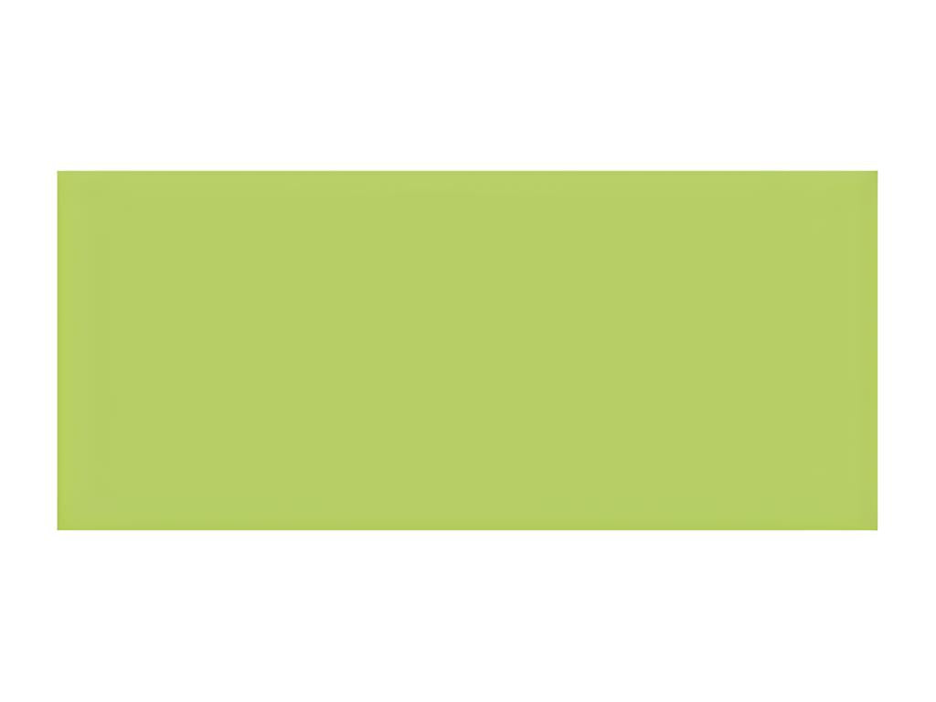 Table ronde plateau verre et pied fibre de verre laqué pistache Torsada-Dimensions D 110 x H 76 cm BOCS83696