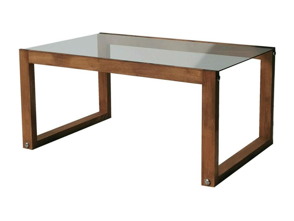 Table basse Decohaute Table basse Porte-revues pour canapé Etagère de salon 85x55h40 cm Chêne JCOB46123