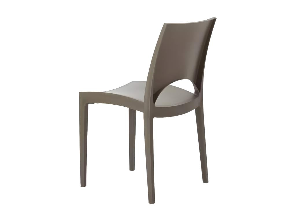 Ensemble 6 chaises et 1 table 150x90cm jardin café terrasse ROBUCHON RMVY68193