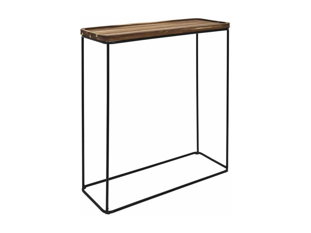 Domopure - Console en métal filaire et plateau en Domopure WCWH35440