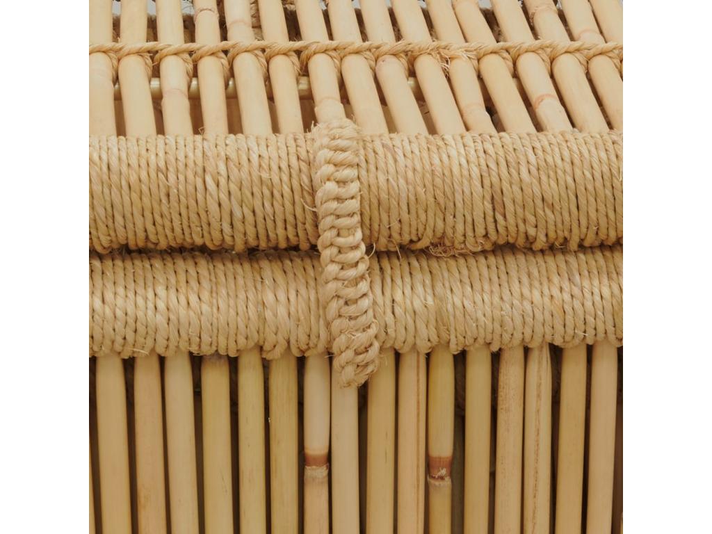 Malles en roseau naturel Lot de 2 EBXQ11421