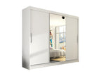Armoire Domopure 122 Blanc 215x250x58cm Portes d'armoire Glissement GAHC58900