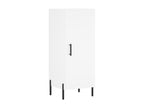 Buffet haut Blanc 34,5x34x180 cm Bois d'ingénierie OPQB74458