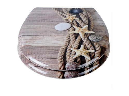 Abattant WC corde de 45,5x37,1x5 cm 19 0000724 SGSD63866