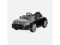 AUDI R8 voiture électrique 12V- noire 1 place- 4x4 pour enfants- avec autoradio et télécommande KQNF97201