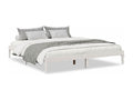 Cadre de lit extra long sans matelas 200x210 cm bois massif pin DUUS53402