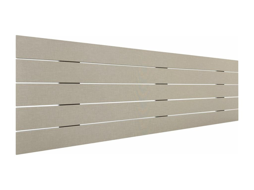 Decohaute Tête de Lit Bois Recyclé Dm Style Palette Horizontale 150x46cm Lits 150/160 - Finition Lin WAAA97999