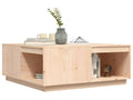 Table basse 100x101x40,5 cm Bois massif de pin FCRS49970