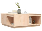 Table basse 100x101x40,5 cm Bois massif de pin FCRS49970