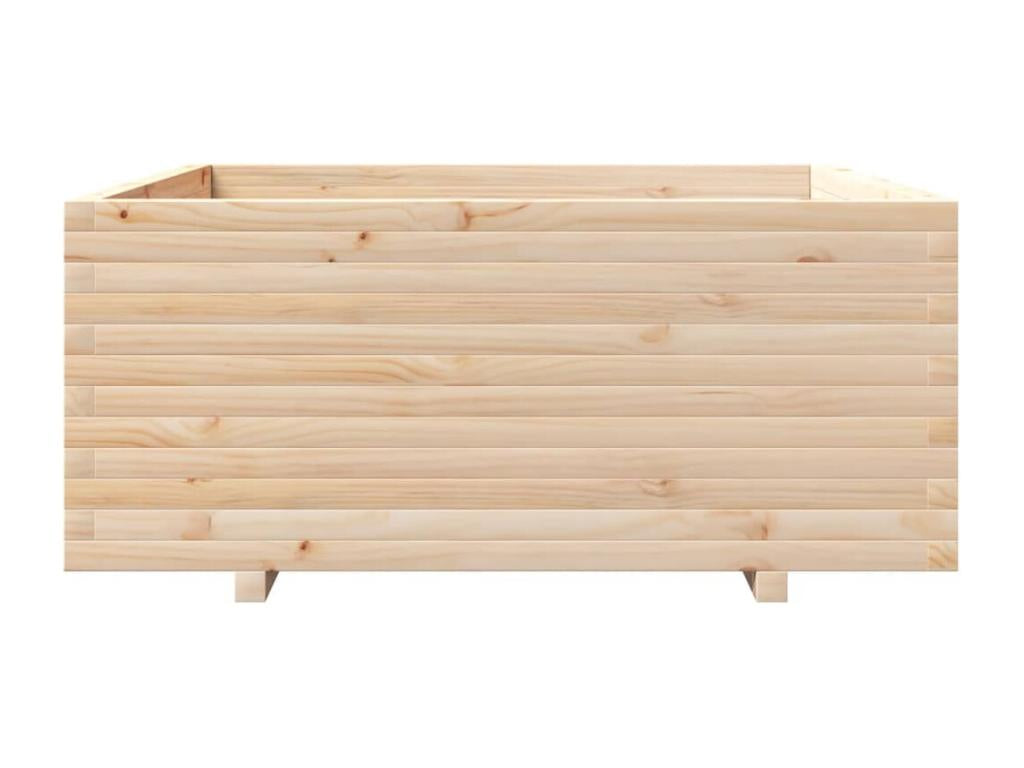 Jardinière 110x110x49,5 cm bois de pin massif AWDJ30754