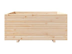 Jardinière 110x110x49,5 cm bois de pin massif AWDJ30754
