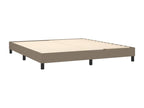 Lit à sommier tapissier avec matelas Decohaute 160x200 cm Tissu NOGL40614