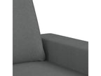 Fauteuil Gris foncé 60 cm Tissu BUYO48771