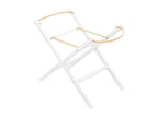 Pieds de chaise basculante pour moïse bois blanc 57.5x30/37x76.5/83.5cm EYXR20720
