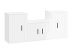 Ensemble de meubles TV 3 pcs Blanc brillant Bois d'ingénierie KRTF78992