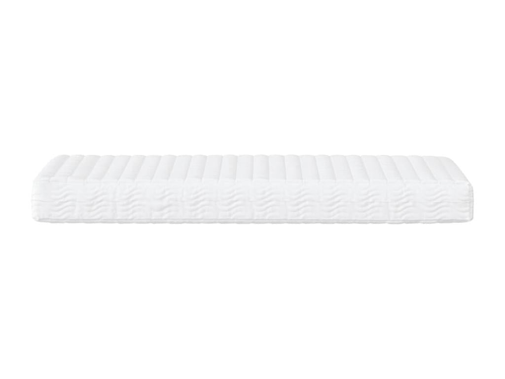 Lit de jour avec matelas gris clair 100x200 cm tissu ESIQ69866