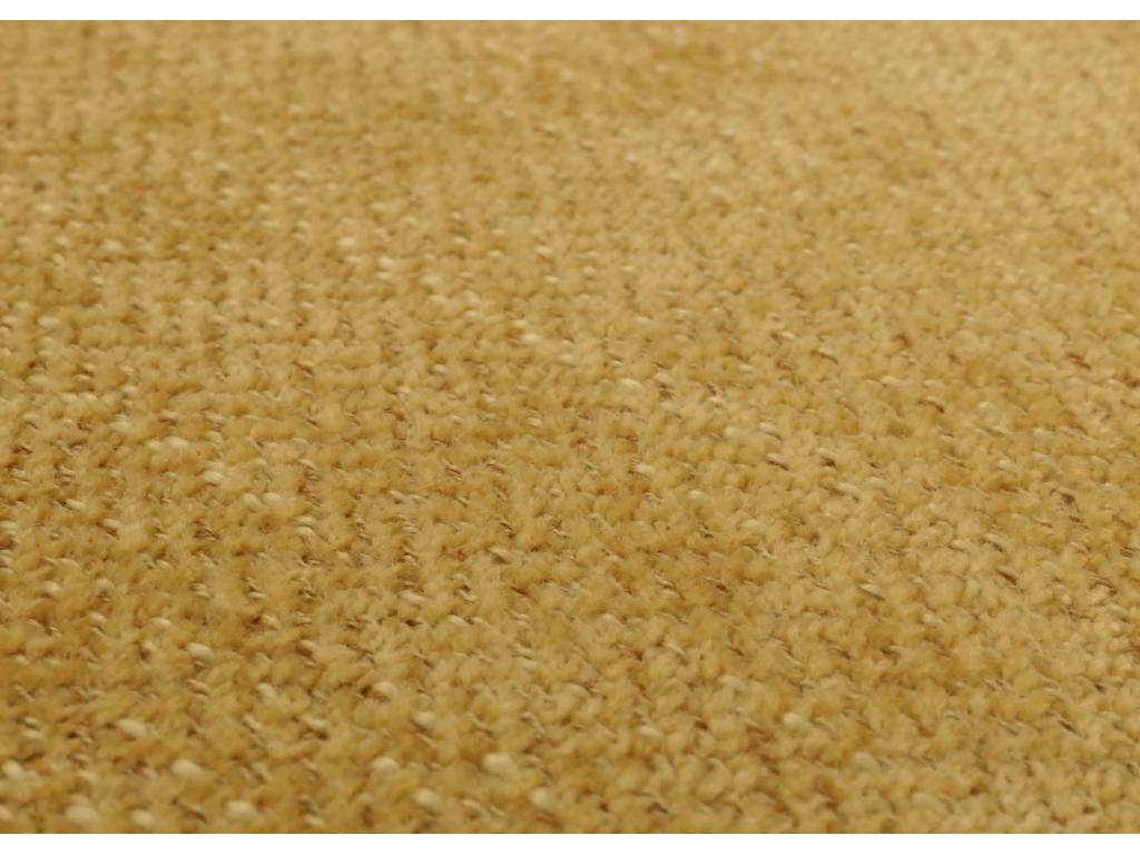 Chaise de salle à manger Decohaute Chenille lot de 6 pieds jaune couleur naturelle LXPB51298