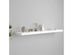 Etagère murale flottante Blanc 120x23.5x3.8 MDF HUKY47862