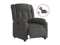 Fauteuil inclinable électrique Gris foncé Tissu ZEDV61364