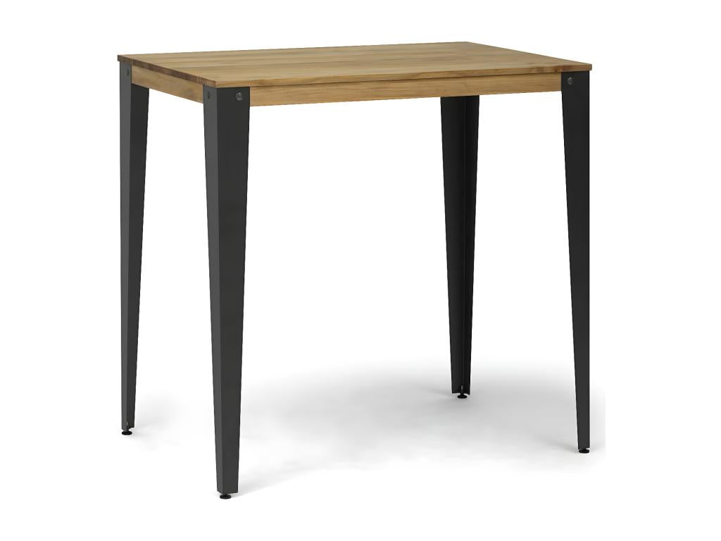Table Mange debout Decohaute 80x160x110cm Anthracite-Vieilli Meuble Decohaute HKXR97906