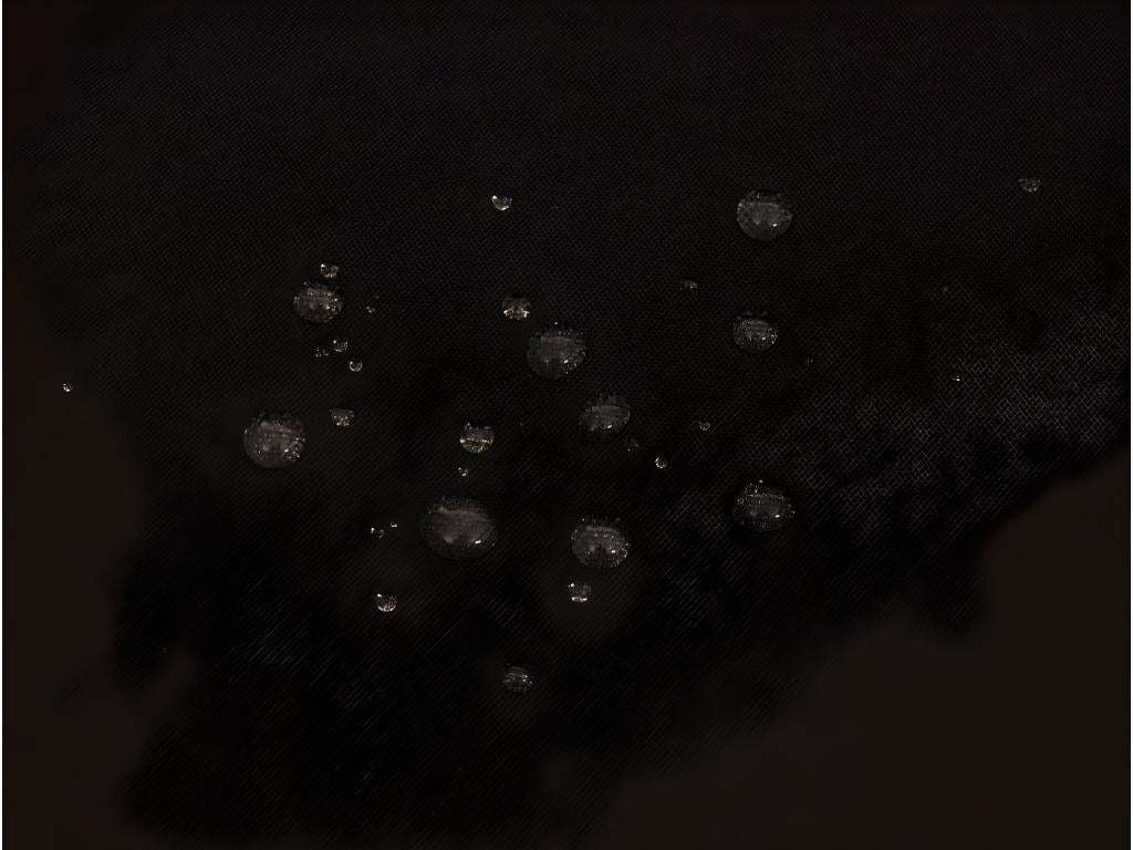 Banc de jardin en poly rotin Decohaute marron tacheté coussin noir QMZP30995