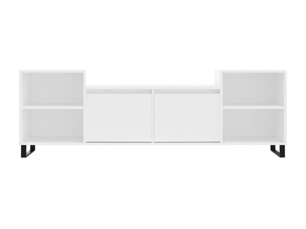 Meuble TV Blanc 160x35x55 cm Bois d'ingénierie YSQS23513