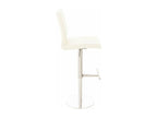 Tabouret de bar x1 métal crème 40x49x93 cm 10 0004562 CXTD18908