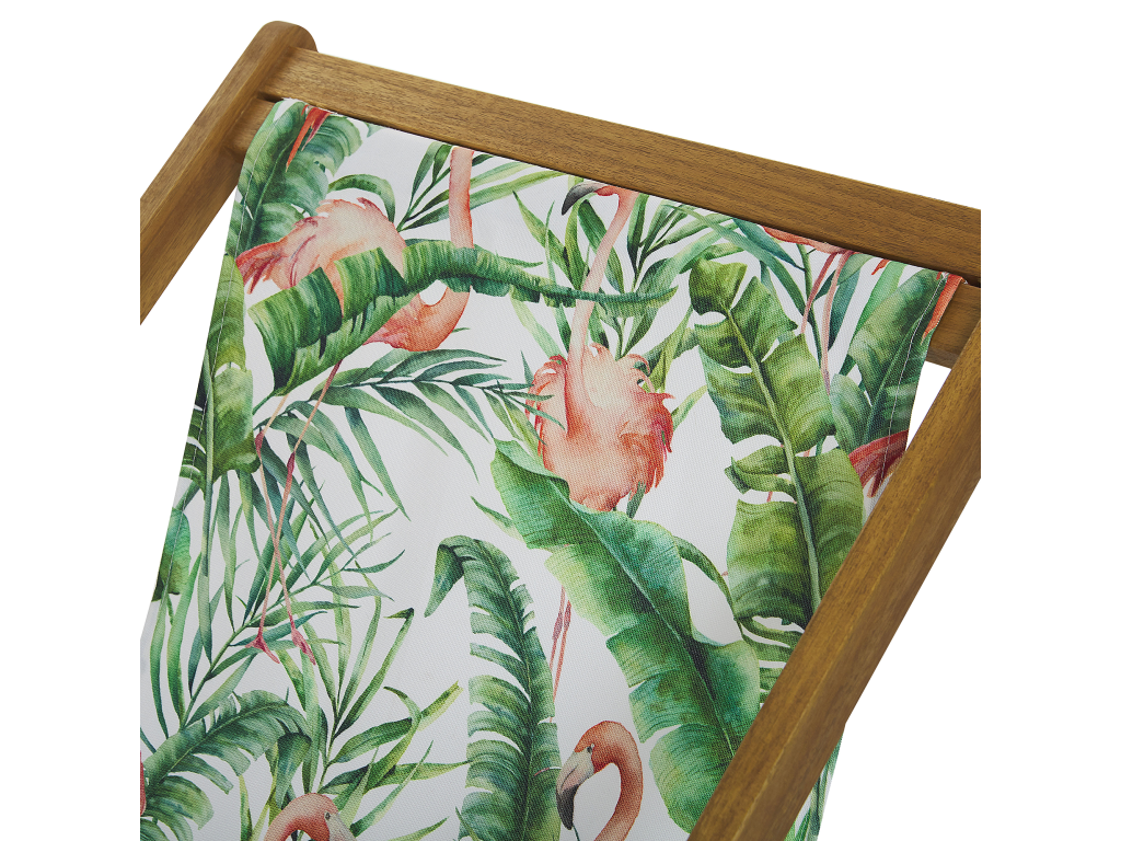 Chaise longue Bois Marron clair Decohaute YTIT17837