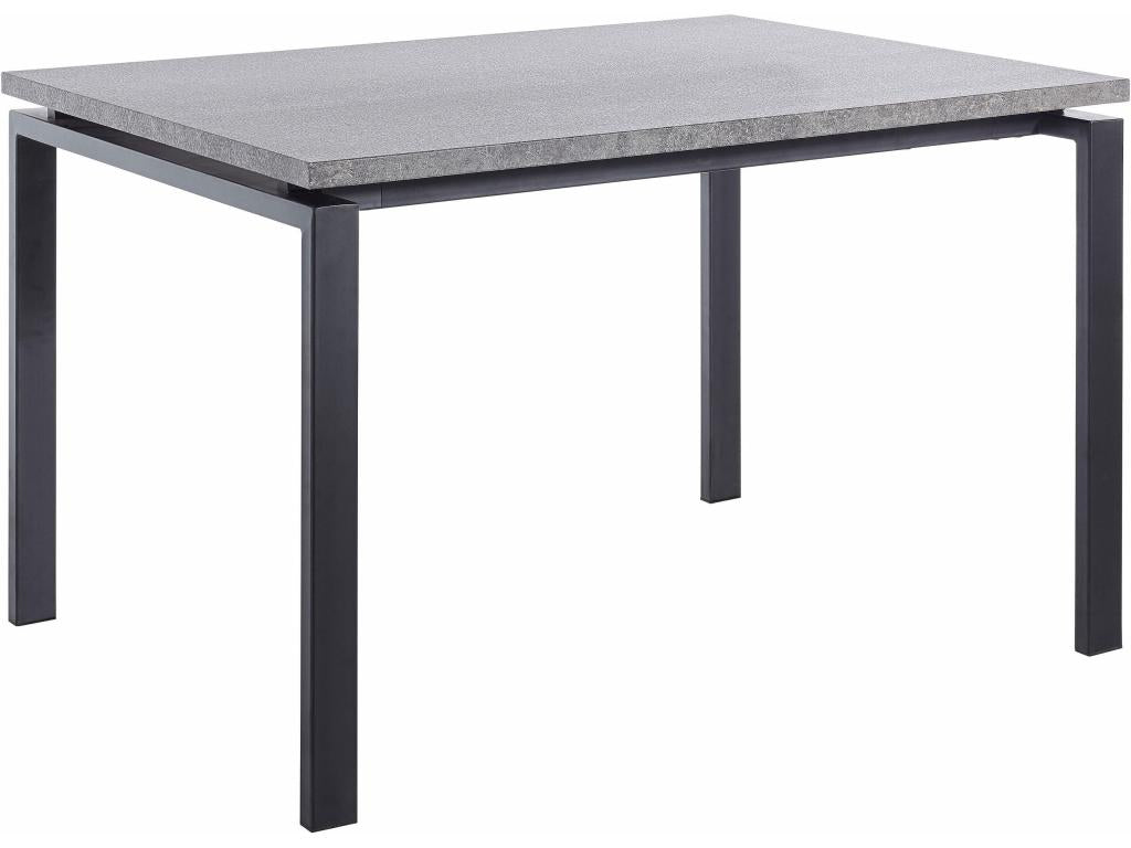 Table de salle à manger 120 cm en aspect ciment SKFH90303
