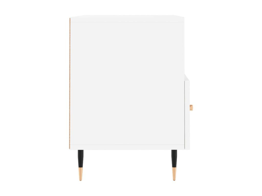 Meuble TV Blanc 80x36x50 cm Bois d'ingénierie VHZV25696