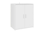 Armoire à chaussures Blanc 60x35x70 2 KAXO97617