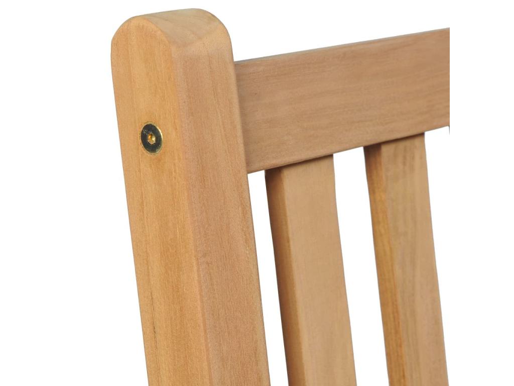 Chaises de jardin 4 pcs avec coussins Decohaute Bois de teck solide 2 PMSR28750